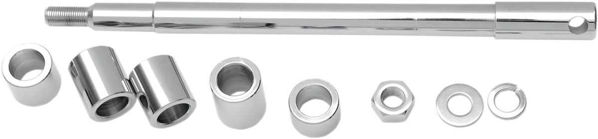 DRAG SPECIALTIES Axle Kit - Front - Chrome - '86-'99 Softail 16-0250-BC
