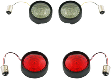 CUSTOM DYNAMICS Full Bullet Turn Signal Conversion Kit - Black PB-BCM2-BB-B