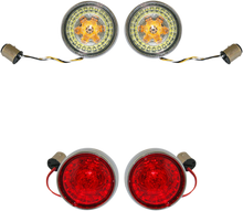 CUSTOM DYNAMICS Full Bullet Turn Signal Conversion Kit - Chrome PB-BCM2-BB-C