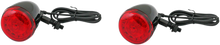 CUSTOM DYNAMICS ProBEAM® Universal Turn Signals - Gloss Black/Red PB-UNV-RTS-RR-B