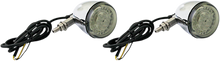 CUSTOM DYNAMICS Front Turn Signal - Universal - Chrome PB-UNV-ECE-AW-C