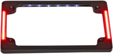CUSTOM DYNAMICS License Plate Frame with LED - Flat - Black TF07-B