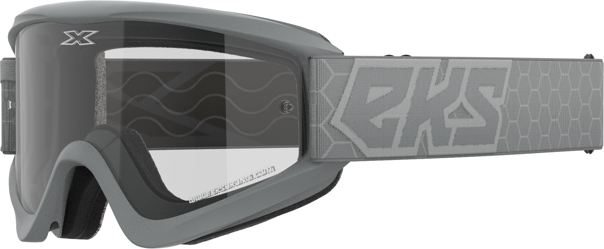 Flat Out Clear Goggle Grey Clear