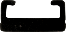 GARLAND Black Replacement Slide - UHMW - Profile 16 - Length 46.75" - Yamaha 16-4673-0-01-01