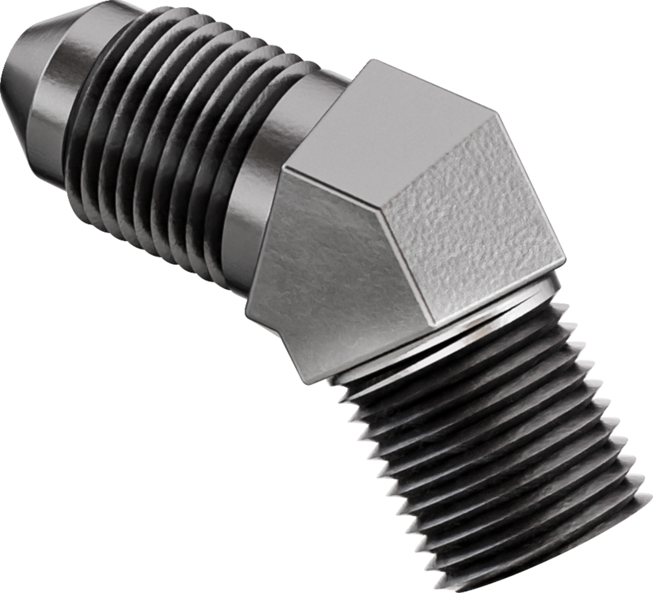 GOODRIDGE Brake Adapter - 45° AN3 to 1/8 NPT P823-03P3