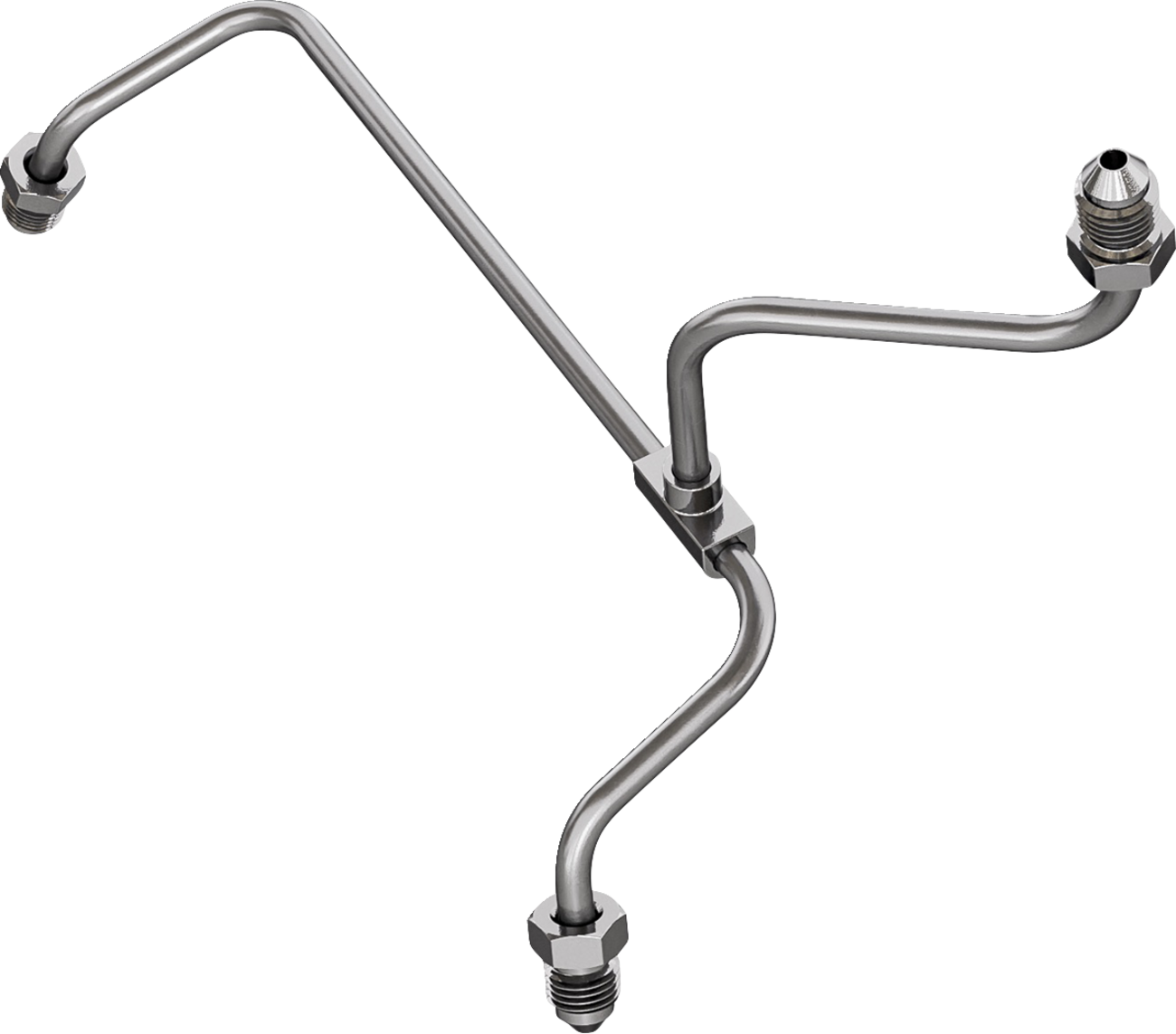 GOODRIDGE Brake Line Tee Fitting - Front - FLH/FLT '14-'23 Non-ABS Models PMCHD-028C