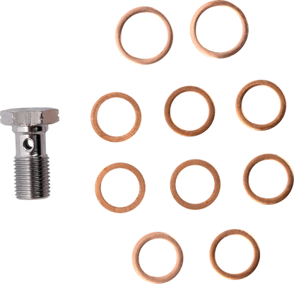 LA CHOPPERS Brake Line - Black LA-8059B08B