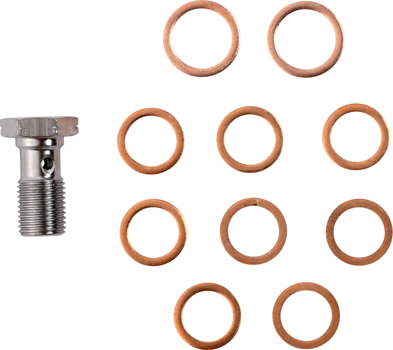 LA CHOPPERS Brake Line - Chrome LA-8059B19