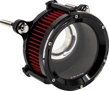 TRASK Assault Charge High-Flow Air Cleaner Kit - Gloss Black TM-1024GBK