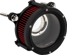 TRASK Assault Charge High-Flow Air Cleaner Kit - Black TM-1024BK