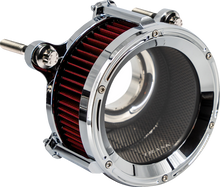 TRASK Assault Charge High-Flow Air Cleaner Kit - Chrome TM-1024CH