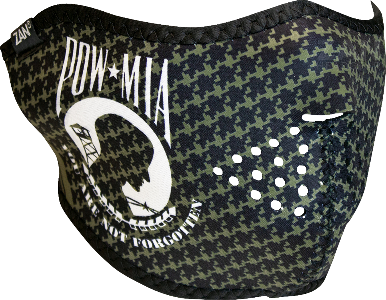 ZAN HEADGEAR Neoprene Half Mask - POW MIA WNFM037H