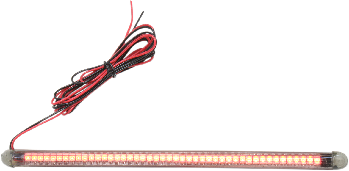 CUSTOM DYNAMICS TruFLEX® LED Strip - 6-1/4" - Red/Smoke TF45RS