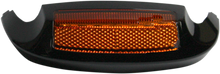 CUSTOM DYNAMICS LED Front Fender Tip - Amber LED/Amber Lens - Black GEN-FT-AA-BLK