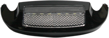CUSTOM DYNAMICS LED Front Fender Tip - White LED/Clear Lens - Black GEN-FT-WC-BLK