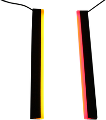 CUSTOM DYNAMICS Plasma Rod - 10" - Red/Amber GENPLASMA10DC2