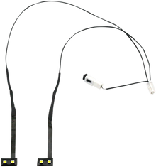 CUSTOM DYNAMICS Fairing Vent Trim LED Light HD-VENT-LED-WHT