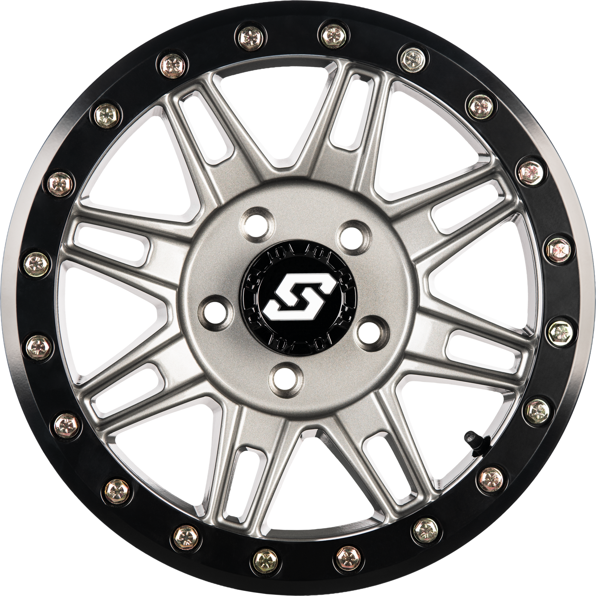 Clutch Bdlk Wheel 15x7 5/4.5 +25mm Gunmetal/Blk