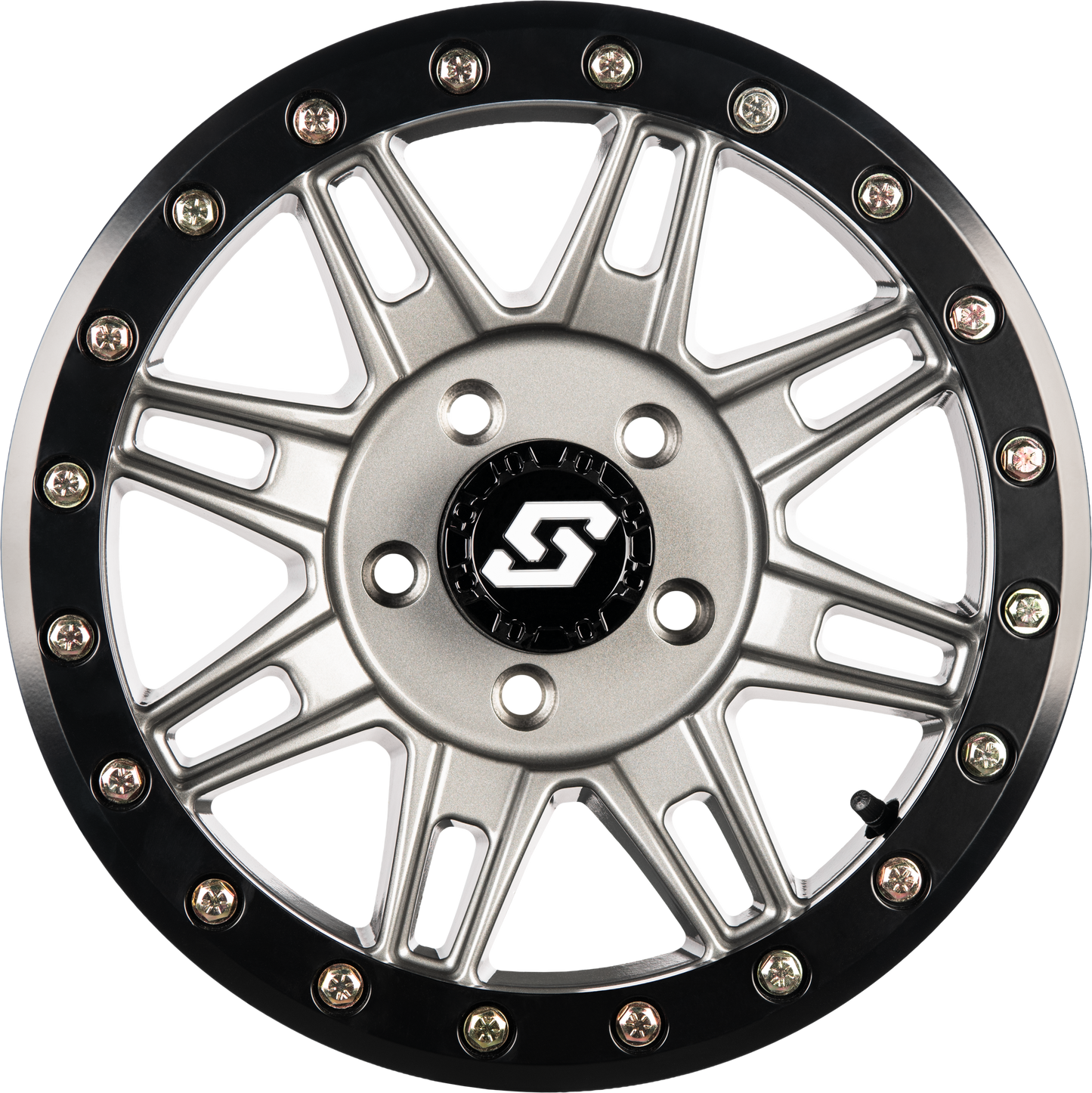 Clutch Bdlk Wheel 15x7 4/156 +10mm Gunmetal/Blk