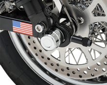 DRAG SPECIALTIES Axle Caps - Rear - Chrome - Pair 0214-0832
