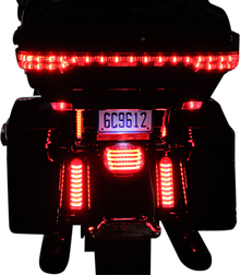 CUSTOM DYNAMICS ProBEAM® Fillerz® Lights - Red - Chrome PB-FILL-R-C