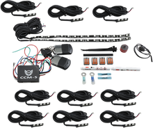 CUSTOM DYNAMICS Full Lighted Engine Kit - Indian CD-IND-TMWK1