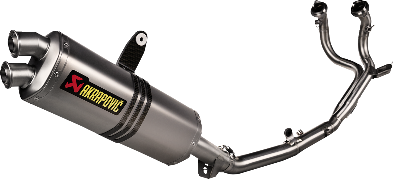 AKRAPOVIC Racing Line Exhaust System - Titanium - CRF1100L Adventure Sport S-H11R4-WT