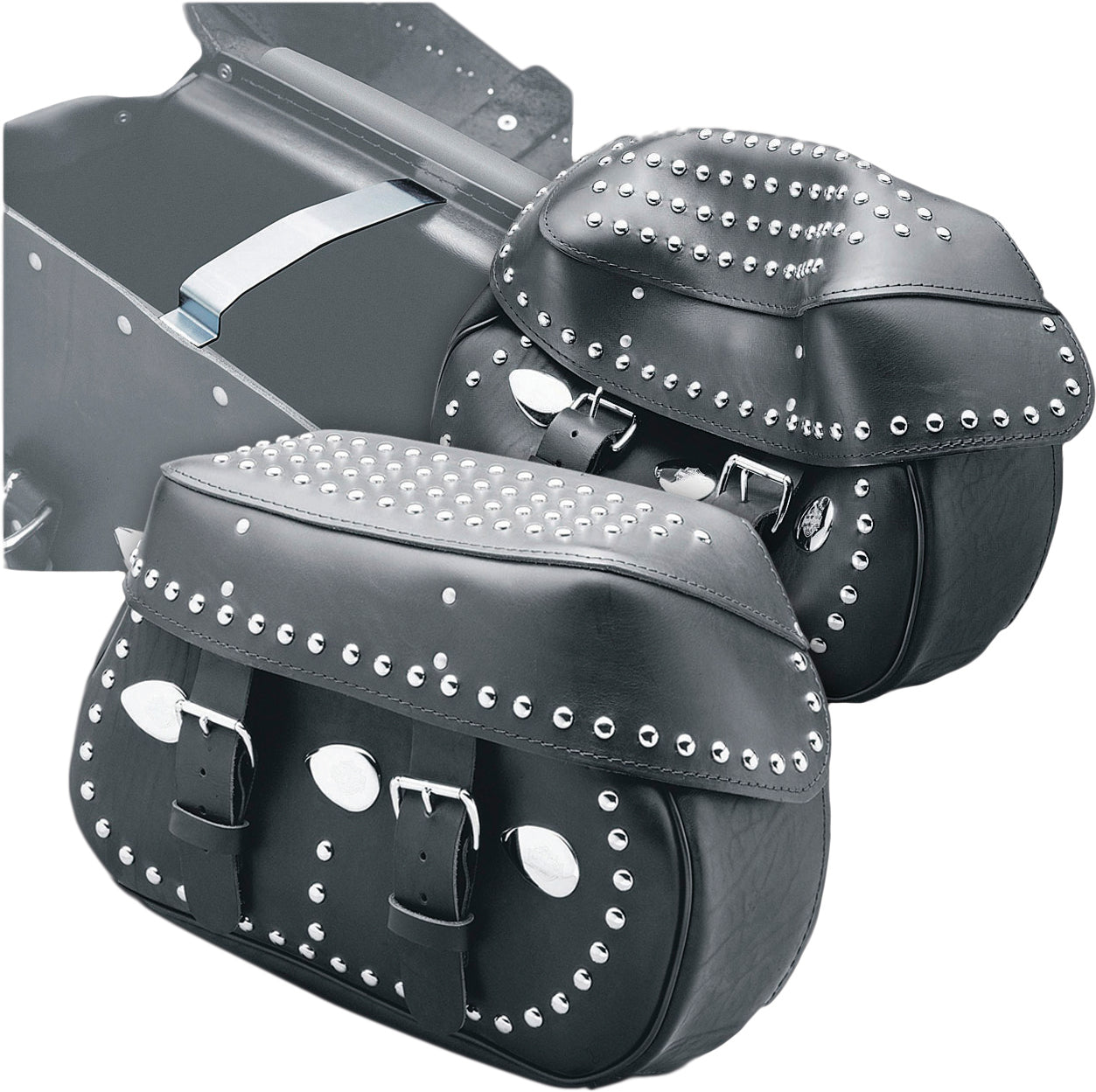 Saddlebag Lid Supports For Stock Leather Bags
