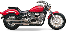 Blvd Drag Pipes Slip On Chr Yam V Star 1100 99 05