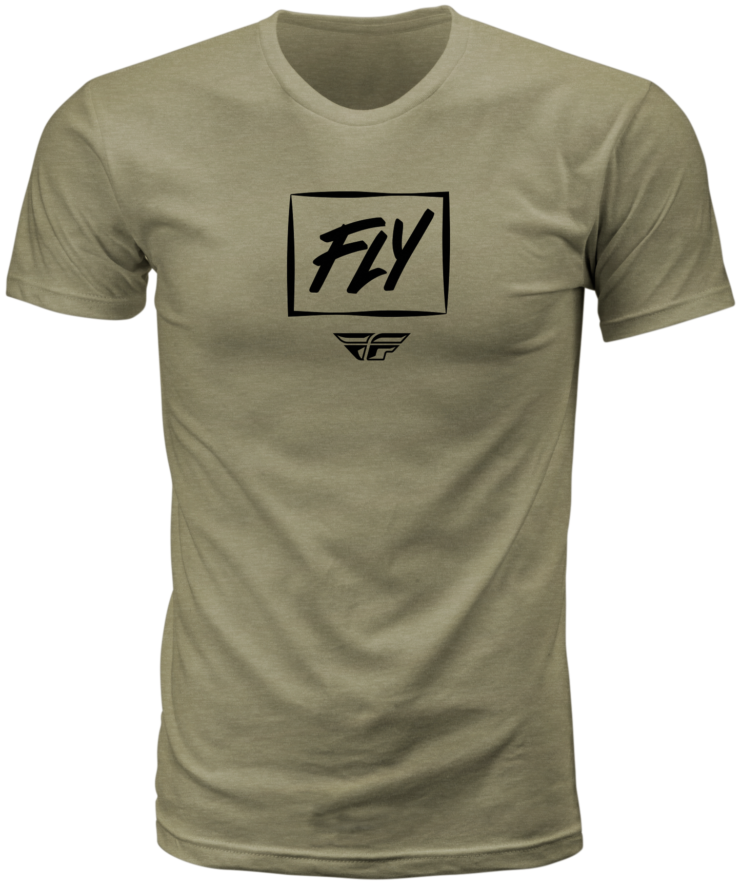 Fly Zoom Tee Light Olive Lg