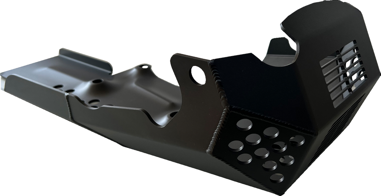 DRAG SPECIALTIES Skid Plate - Black - Pan America C16-0142