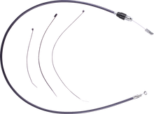 DRAG SPECIALTIES Quick Connect Clutch Cable - Upper - 43" - Black/Chrome 4323800HE