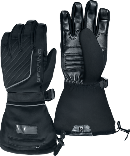 GERBING HEATED CLOTHING GT5 12 V Hybrid Heated Gloves - Black - XL GERGLVGT512VBLKXL