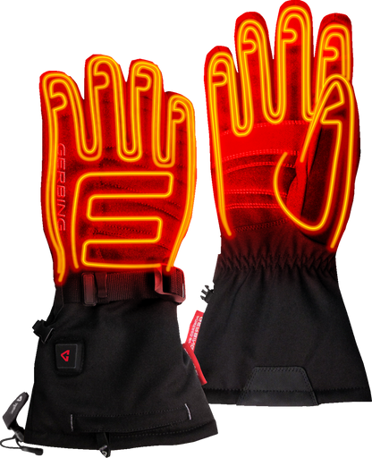 GERBING HEATED CLOTHING Women's 7 V S7 Battery Heated Gloves - Black - XS GER-GVS7-W-B-XS