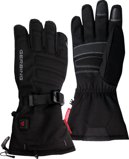 GERBING HEATED CLOTHING 7 V S7 Battery Heated Gloves - Black - Large GER-GVS7-M-B-L