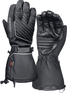 GERBING HEATED CLOTHING 7 V Atlas Ultra-Flex Battery Heated Gloves - Black - 2XL GER-AFGV-7V-M-XXL