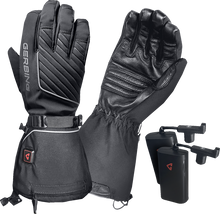 GERBING HEATED CLOTHING 7 V Atlas Ultra-Flex Battery Heated Gloves - Black - 2XL GER-AFGV-7V-M-XXL