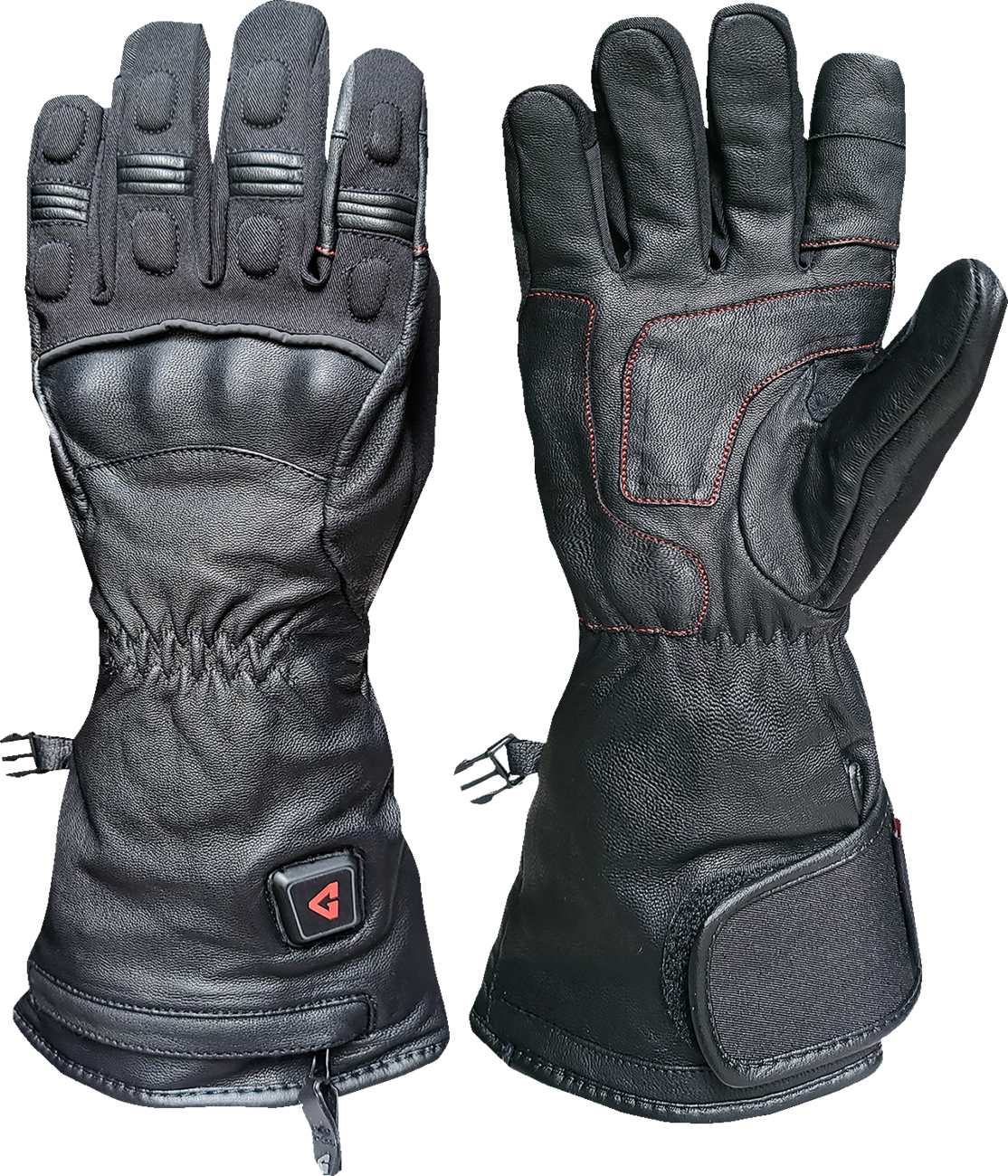 GERBING HEATED CLOTHING 7 V Hard Knuckle Battery Heated Gloves - Black - Medium GER-GVHK-7V-B-M