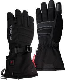 GERBING HEATED CLOTHING Women's 7 V S7 Battery Heated Gloves - Black - Large GER-GVS7-W-B-L