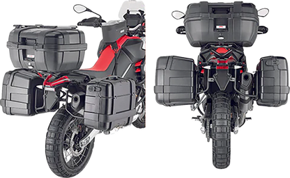 GIVI Pannier Holder - Sidecase Hardware - Black PLO6710MK