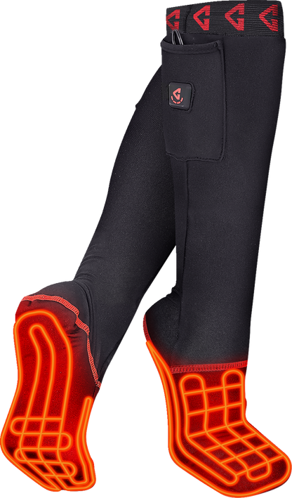 GERBING HEATED CLOTHING 7V Battery Heated Sock Liner - Large/XL GER-SKLN-7V-L-XL