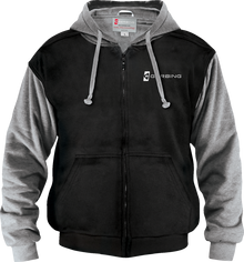 GERBING HEATED CLOTHING 7 V Battery Heated Hoodie - Black - 2XL GERHDY7VUNIBLKXXL