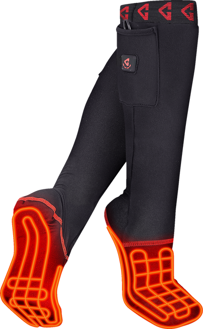GERBING HEATED CLOTHING 7V Battery Heated Sock Liner - Small/Medium GER-SKLN-7V-S-M