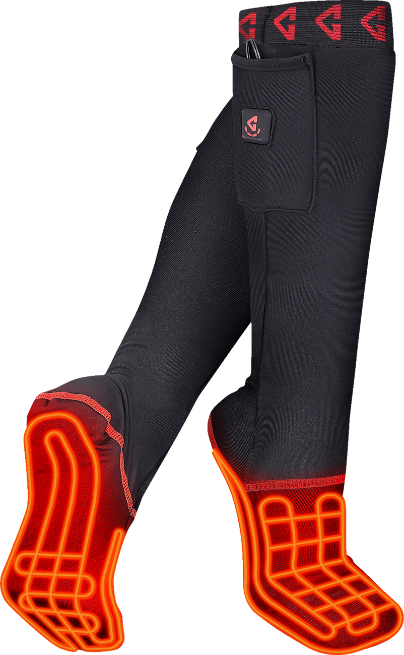GERBING HEATED CLOTHING 7V Battery Heated Sock Liner - Large/XL GER-SKLN-7V-L-XL