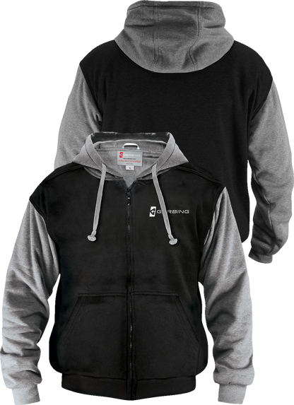 GERBING HEATED CLOTHING 7 V Battery Heated Hoodie - Black - XL GERHDY7VUNIBLKXL