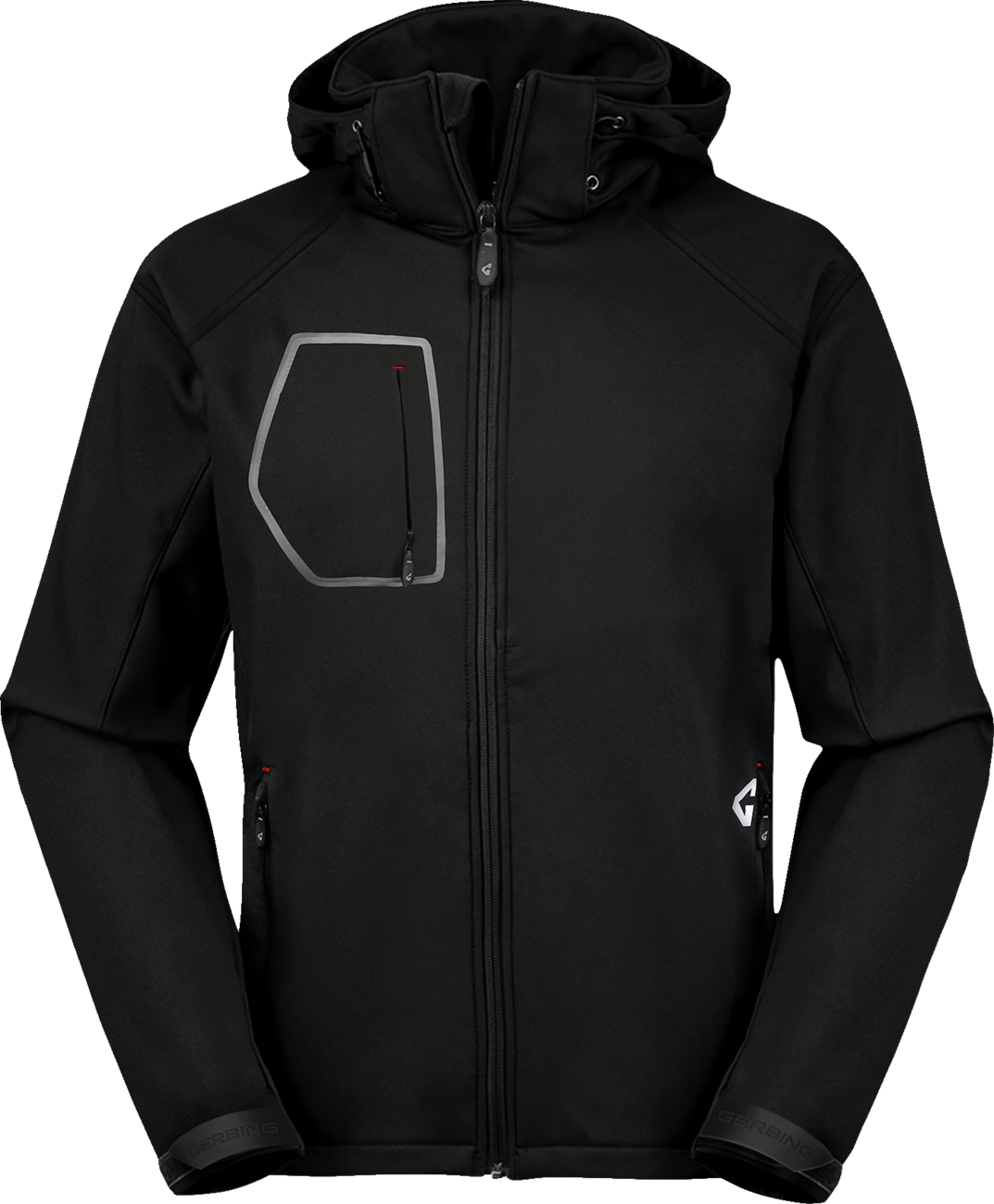 GERBING HEATED CLOTHING 7V Torrid Softshell Heated Jacket 2.0 - Black - Large GER-TJKT-7V-M-B-L