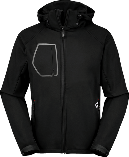 GERBING HEATED CLOTHING 7V Torrid Softshell Heated Jacket 2.0 - Black - Large GER-TJKT-7V-M-B-L