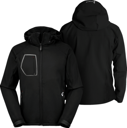 GERBING HEATED CLOTHING 7V Torrid Softshell Heated Jacket 2.0 - Black - Small GER-TJKT-7V-M-B-S