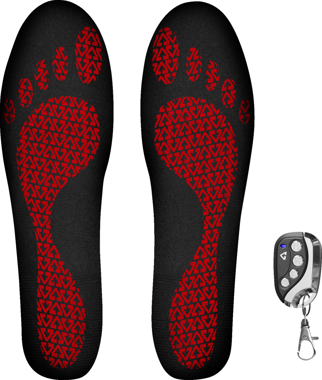GERBING HEATED CLOTHING 3V Rechargeable Heated Insoles with Remote - Small/Medium GER-INS-3V-S-M