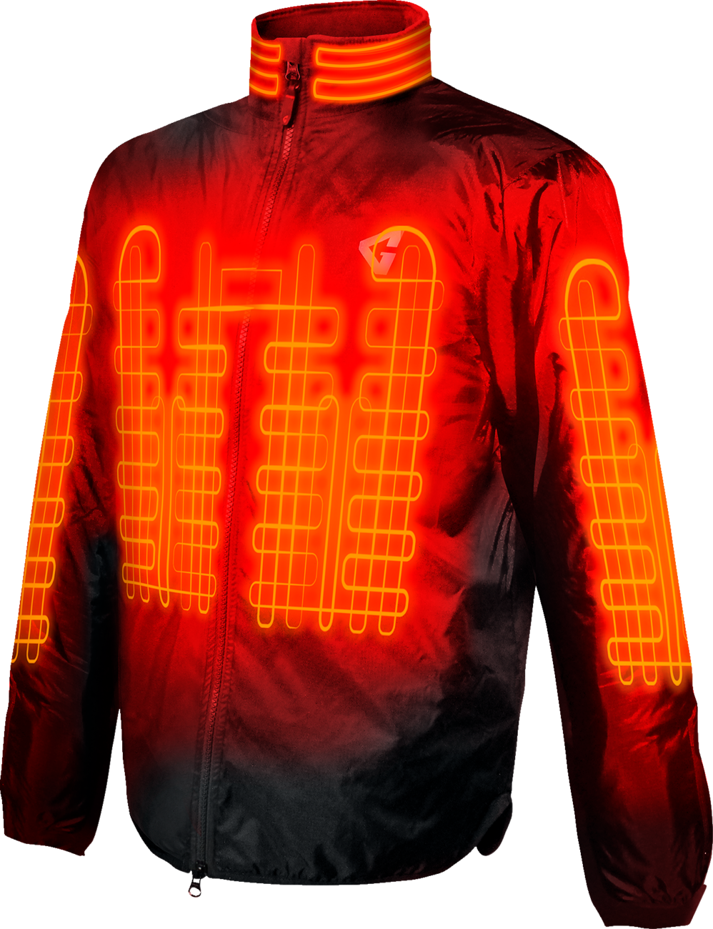GERBING HEATED CLOTHING 12V Motorcycle Heated Jacket Liner - Black - XS G1215MJKT20100111100